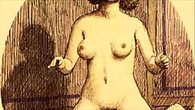 Vintage Erotic Cartoon Drawings of Anime Hentai Scenes