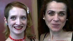 perverted bukkake sluts say, we swallow monster cocks with joy