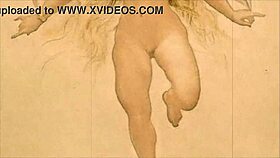 I lvoe this vintage erotic illustration with interracial anime hentai