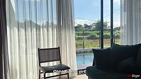 Boss's Daughter Tries To Seduce Employee At Villa Before Interview