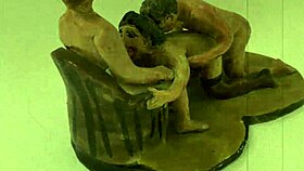 Vintage Erotic Illustration Brings Antique Anime Hentai Cartoon To Life