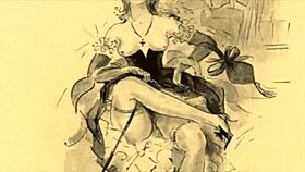 Vintage erotic drawings from antique times