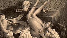 Vintage Erotic Cartoon Drawings of Anime Hentai Scenes