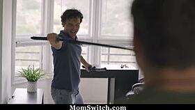 Hey, watch these curvy stepmoms swap their needy stepsons!