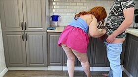 Fucked Stepmom With Big Pussies In Mouth And Anal, Finished On Ass!