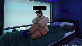 two guys meet up for rough anal sex with a shemale ladyboy