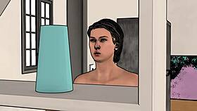 oh man, hearing my indian desi stepmom get pounded by stepson in hindi audio is wild!