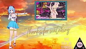 Harley Quinn's hentai adventure with blowjobs and cumshots.