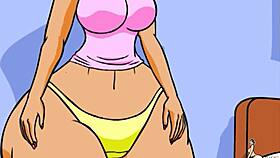 2d and 3d milf takes big black cock in every hole compilation 😍