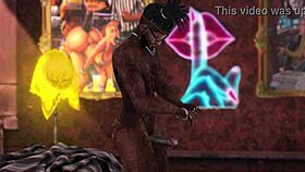 A gay encounter with a monster cock unfolds.