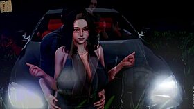 Exploring the inn in anime adventure