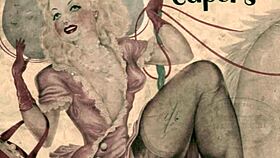 a rare glimpse into vintage erotic illustrations from classic anime styles