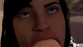 2d and 3d milf takes big black cock in every hole compilation 😍