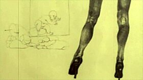 Vintage Erotic Illustration Brings Antique Anime Hentai Cartoon To Life