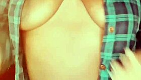 Ebony Model Dances, Then Facesits in Interracial 69, Bouncing Ass While Licking Wet Pussy.