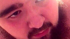 young gay chub sucks and rides dildo