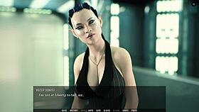 Playing the hot sex simulation in tales from the unending void 17