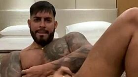 My Big Black Cock Is Horny And Dominates You, Pornstar Gay Latino Big Muscle Man Viktor Rom