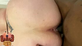 Holly Haze Spitroasted By Two Big Black Cocks