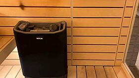 Risky wet pussy sex with a stranger in a public sauna, riding cowgirl style.