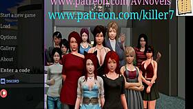 DETAILED HENTAI CARTOON FEATURING BLONDE REDHEAD WITH BIG TITS BIG ASS IN FAMILY SETTING