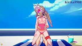 Watch Maho, Karin, and Yuuki get creampied in intense Princess Connect Re Dive hentai?