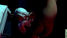 2b nier automata character in animation