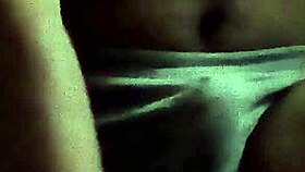 Double masturbating in neighbors' panties! 😏