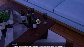 Milfy City gameplay part 30 shocks with hentai. Big cock footjob in public!