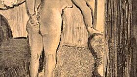 Discovering vintage erotic cartoons and anime art collections