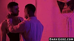 Ebony Hunks Seduce for Intense Interracial Bareback Domination!