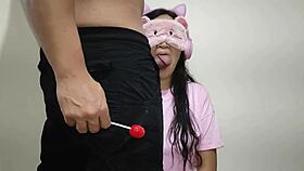 Curvy Hijastra Tricked Into Sucking Padrastro’s Hard Cock