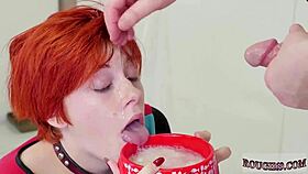 No Smoking Bdsm and Food Bondage Cummie the Painal Cum Cat