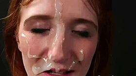 Slutty Babe Swallows Cum Load