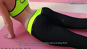 So, step mom in this game flaunts hot tits and perfect body. It’s pure eye candy!