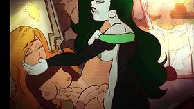 In Kim Possible, Kim and Shego Engage in Futanari Sex