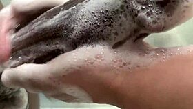 Sexy Petite 18+ Blonde Step Sister Called Step Brother for a Towel in the Bathroom and Things Got Wild.