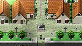 My girlfriend shows her big tits and the neighbor takes photos in public