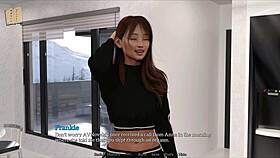 Exploring new memories in this erotic game episode 82.