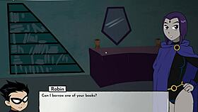 18titans part 27 - fucking every raven in this teen 18+ cartoon game anime hentai