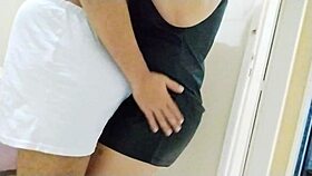 Can This Nerd Handle Amateurs Grinding Their Pussies On His Cock In Stockings?