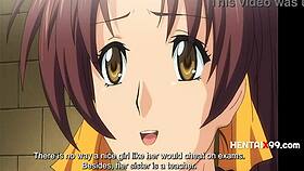 Pervy teacher blackmails campus lesbians in uncensored hentai.