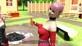 yo, wanna see the hottest gameplay? helping the hotties part 13 is all naked action!