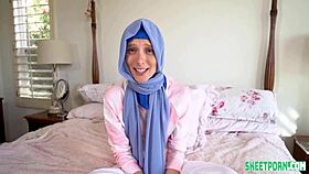 eastern girl izzy lush breaks rules with doggystyle and cowgirl