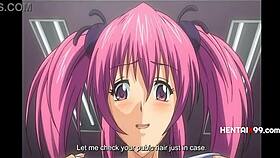 Pervy teacher blackmails campus lesbians in uncensored hentai.