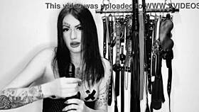 Dominatrix Nika Commands Jerk Off And Cum Eat!