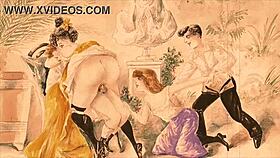 Vintage Erotic Drawings From Retro Cartoon Anime Hentai