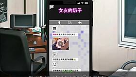 My girlfriend shows her big tits and the neighbor takes photos in public