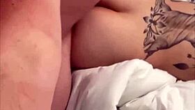 Xxxhotwife couple has intense sex at home