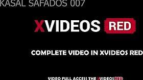 Rough bar hookup with ebony babe ends in messy internal finish, full vid on Red